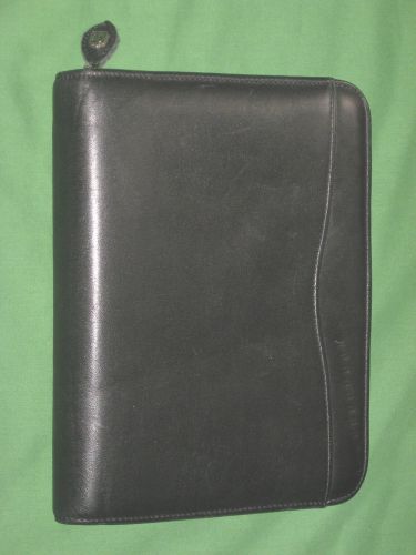 Desk 1.0&#034; leather day timer planner organizer binder classic franklin covey 8814 for sale