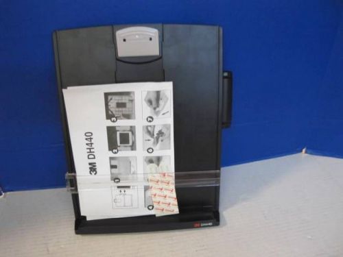 3M DH440MB FULL SIZE ADJUSTABLE MONITOR MOUNT DOCUMENT HOLDER 150 SHEET CAPACITY