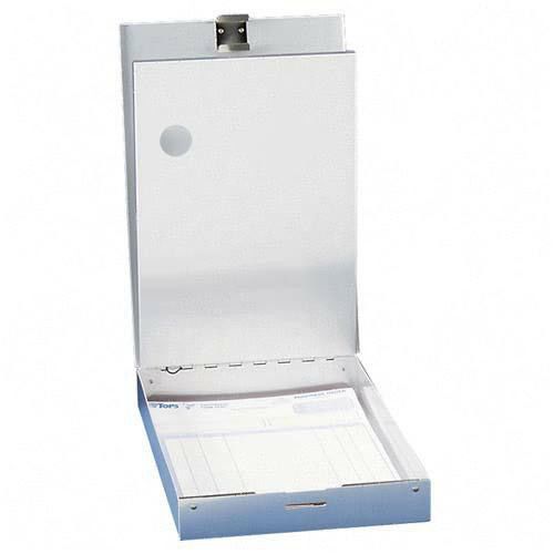 Saunders Aluminum Form Holder with Storage for 8 1/2 x 12 Forms. Sold as Each