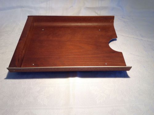 Vintage Mid Century Modern Peter Pepper Products Desktop Paper Tray