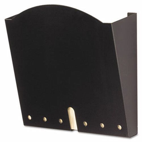 Safco HIPPA-Compliant Wall Pocket, Letter, Black, 12 x 3 x 10 3/4 (SAF5654BL)