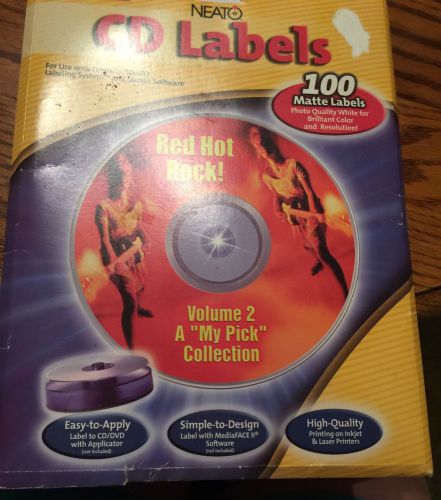 Fellowes Neato Cd Label Matte 49 Replacement