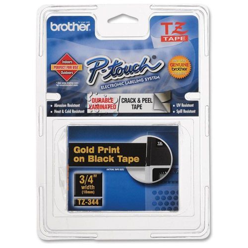 Brother tz lettering label tape tze344 for sale