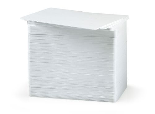 100x cr80 white blank pvc plastic cards photo id card 30mil for pvc card printer for sale