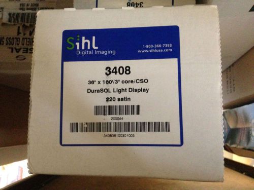 3408 DuraSOL™ Light Display Film 36 in x100 ft - Sihl Large Format