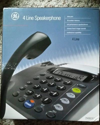 GE 4 Line Speakerphone