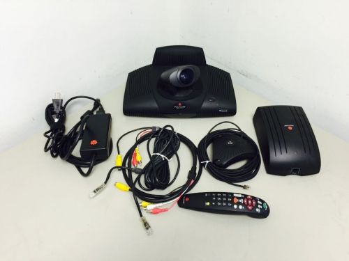Polycom Viewstation PVS-1419 Video conference camera w/ remote &amp; Quad BRI 512K