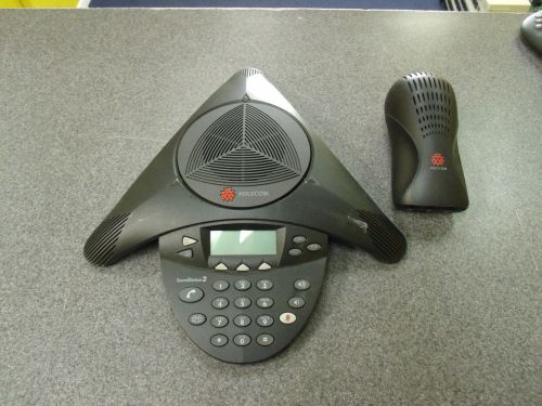 Conference Phone Polycom Soundstation2 Non Expandable  2201-16000-601 w/ Power