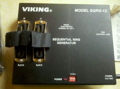 NEW Viking SQRG-12 Sequential Ring Generator w/ AC Adapter