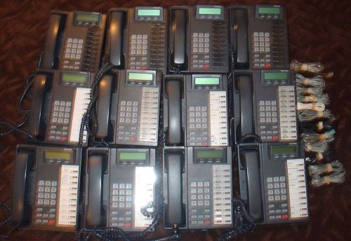 Lot of 12 Toshiba DTK2010-SD Phone Telephones