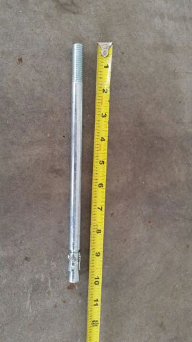 1/2&#034; x 10&#034; Concrete wedge anchors. Steel Threaded, Zinc Plated (Lot of 25)