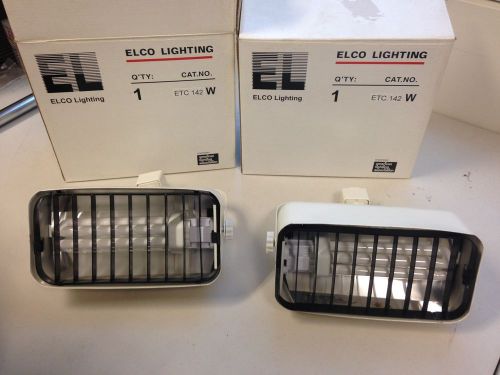 Lot of 2 - ELCO Lighting ETC142W Miniature CFL Track Head, (1) 42W 4 Pin
