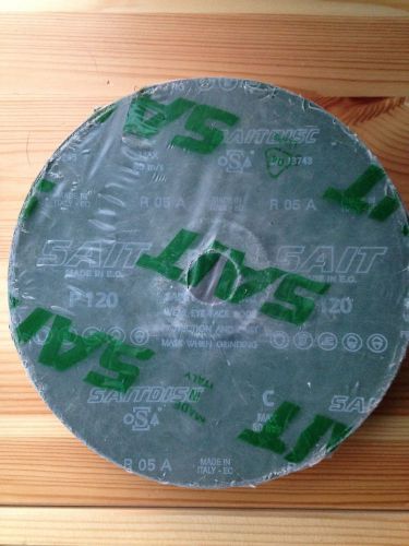 Italian sait 7 resin fiber sanding discs for marble granite 120grit 25pcs for sale
