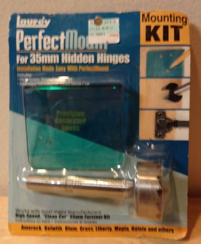 LAUREY Perfect Mount 2 Piece Hinge Mounting Kit 98301 - For 35mm Hidden Hinges