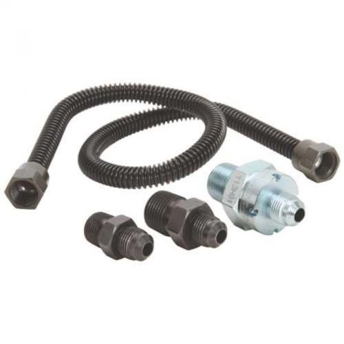 Ss connctr  3/8x1/2  24 in 10a-2131v2kit-24b dormont gas line fittings for sale