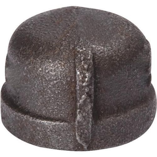 B K Mueller 521-401HN Pipe Cap-1/4&#034; BLACK CAP