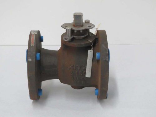 New kitz 150sctam-fs 200psi b16.34 3 in 150 steel flanged ball valve b480290 for sale