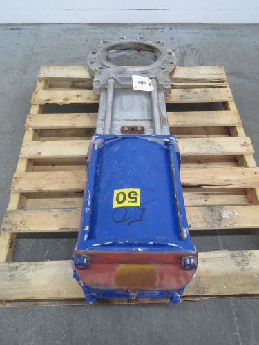 Reiss astma 351 dn-300 12 in pneumatic stainless knife gate valve b442446 for sale