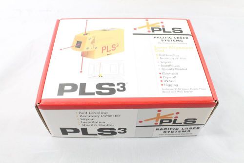 Pacific laser systems pls3 3-beam self-leveling laser new for sale