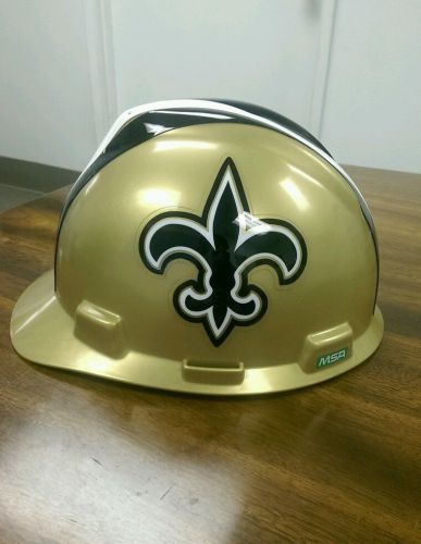 OSHA Construction Grade New Orleans Saints Hard Hat **Adjustable** Size Medium