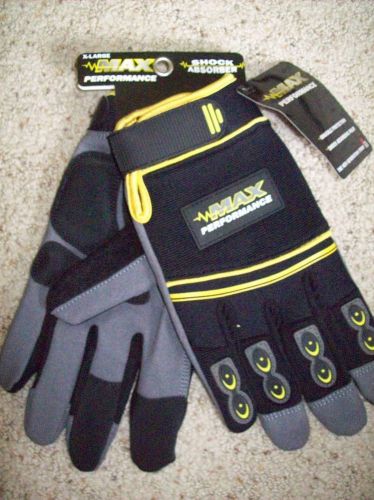Midwest Gloves MX420XL Max Performance Mens Work Gloves **NEW**