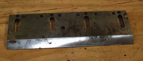 Paper cutter blade 13&#034; not sharpened cutting trimmer shear knife