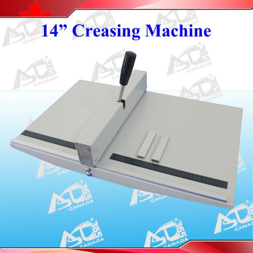 Manual 14&#034; Paper Scoring Creasing Machine Scorer Creaser +2 Magnetic Blocks