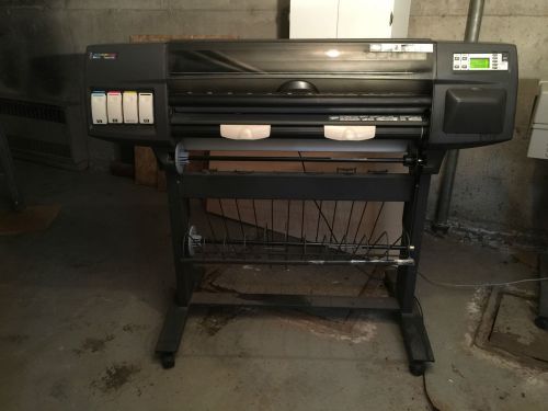 HP DesignJet 1050C Color Plotter 36&#034; Wide Format~FREE FREIGHT!