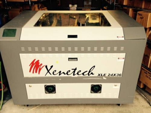 Xenetech  laser engraver 60 watt! xle 2436 top of the line model for sale