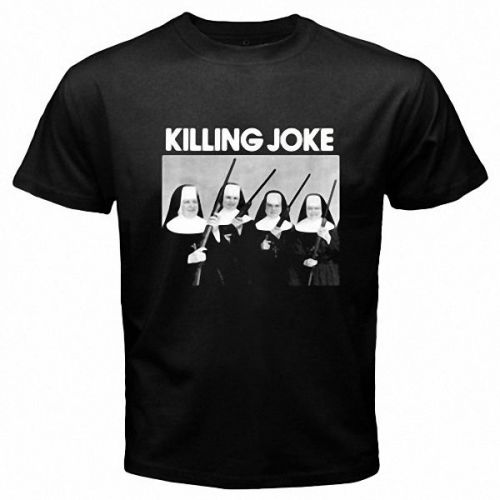 New KILLING JOKE Post Punk Band Mens Black T-Shirt Size S, M, L, XL, XXL, XXXL