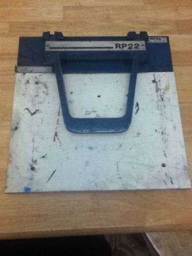 Plate punch rp-22 ryobi/ itek/ ab-dick for sale