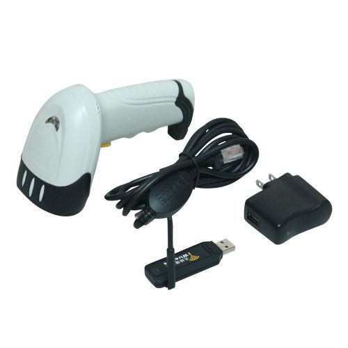 Wireless barcode laser scanner reader  with USB cable Bluetooth scanning device