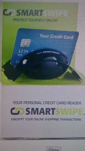 NetSecure SmartSwipe  SMSEN01 USB personal Credit Card Magnetic Stripe Card Read