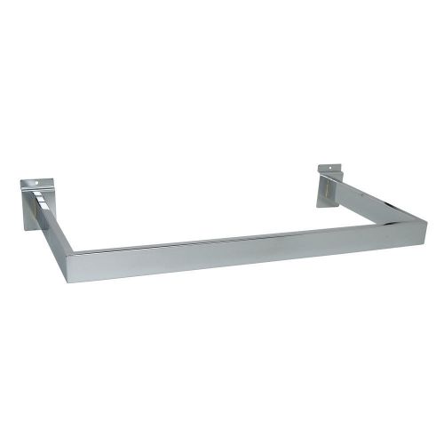 U-shaped slatwall hangrail - rectangle tubing for sale