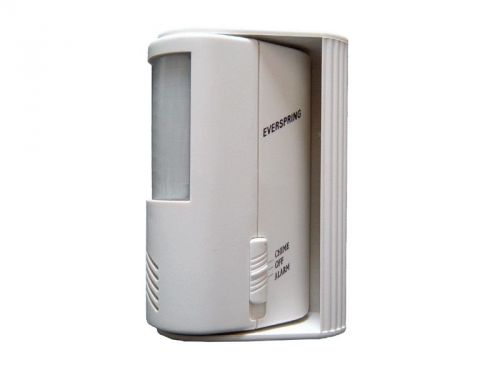 Portable alarm system with ir motion detector - 90 db alarm siren - alm120 for sale