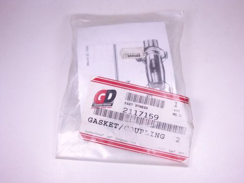 2117159 gardner denver compressor gasket / coupling 2&#034; buna-n w/ retainer nos for sale
