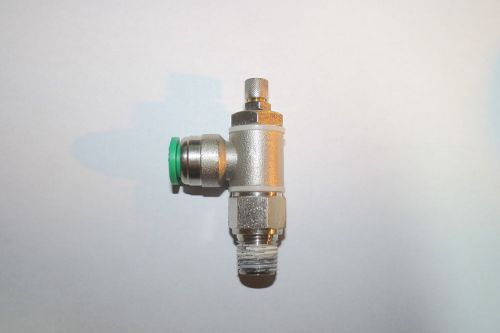 Numatics flow control valve meter-in   1/4  npt x 3/8 od tube  nnb for sale