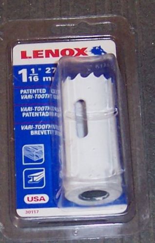 Lenox 30117 1-1/16&#034; bi-metal hole saw wood/metal for sale