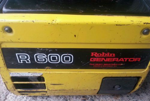 Robin fuji r600 small generator runs great
