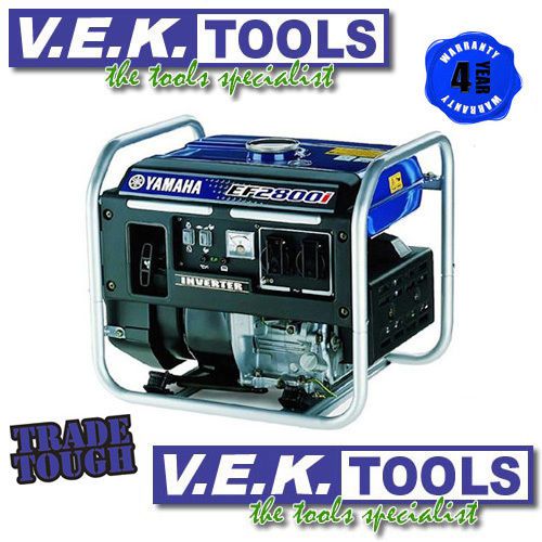Yamaha tools 2.8kva inverter petrol generator-4yr warranty-valued@$2699-sp for sale