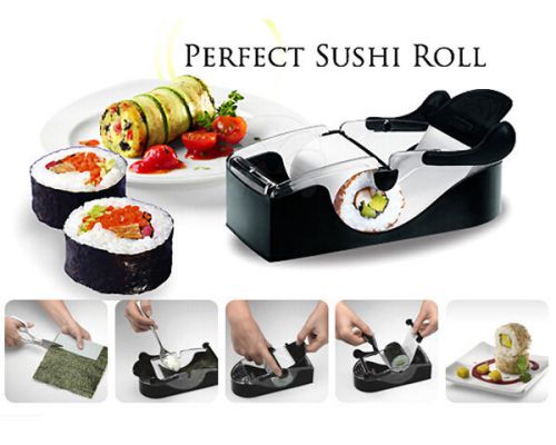 Kitchen Perfect Roll DIY Easy Sushi Maker Cutter Bento Mold Healthy Material PP