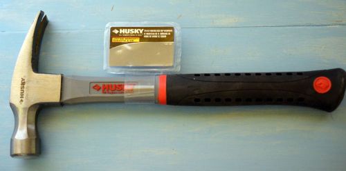 Husky 20 oz Hammer Fiberglass Rip Hammer