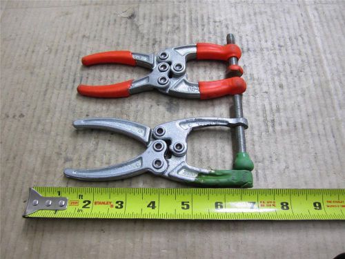 2 pc medium aircraft squeeze clamp pliers carr lane de-sta-co aircraft tool for sale