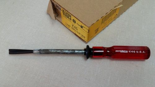 Vaco k46 usa klein holding screwdriver slotted screw. for sale
