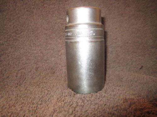 SNAP ON SOCKET 1-1/4 INCH 3/4 INCH DRIVE 6 POINT #LS-402 DEEP CHROME MADE  USA