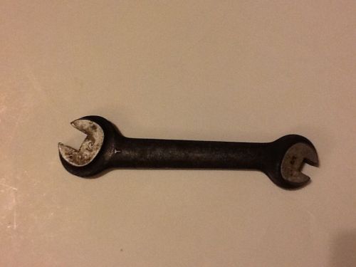 Williams # 530 Machine / Machinist Wrench 3/8&#034; &amp; 1/2&#034;  Double Open Ended