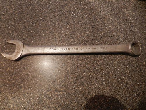 1230M Combination open end box end wrench, 30mm Proto