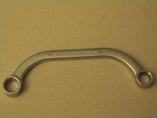 NEW* PROTO J1725 PROFESSIONAL Obstruction Box Wrench,1/2&#034; x 7/16&#034; *FREE SHIPPING