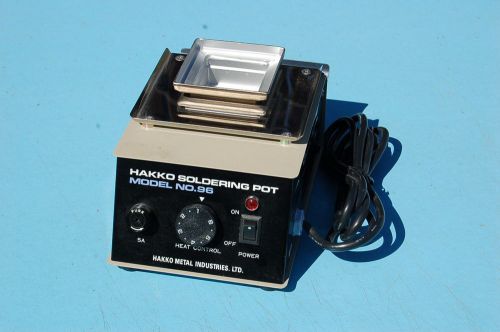 New~200 watt solder pot bath hakko metal 96/96-1 soldering station guaranteed! for sale