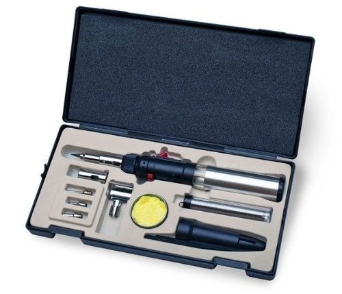 Eastwood cordless butane torch &amp; soldering iron kit ceramic refillable tools new for sale